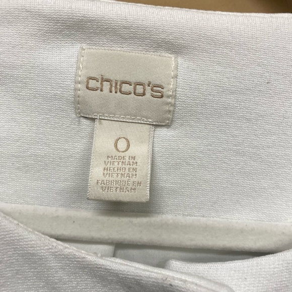 Chico’s Women’s Snap Front Colorblock Blazer/Jacket Chico’s Size 0 = US Size 4 - Picture 3 of 8